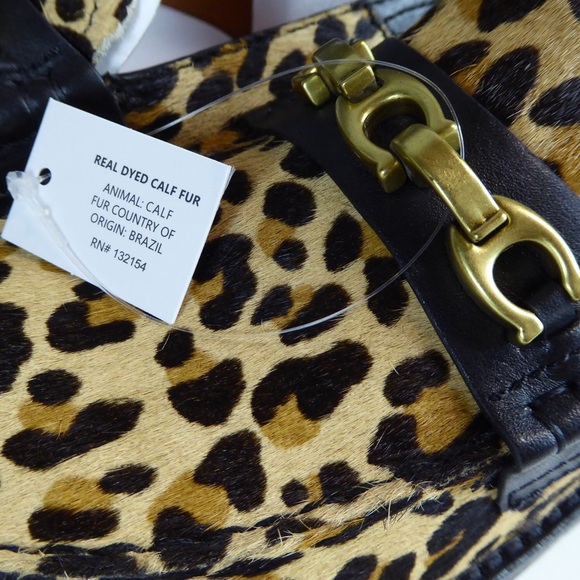 Coach Leopard Print Calf Leather Putnam Loafer NIB - Picture 2 of 8